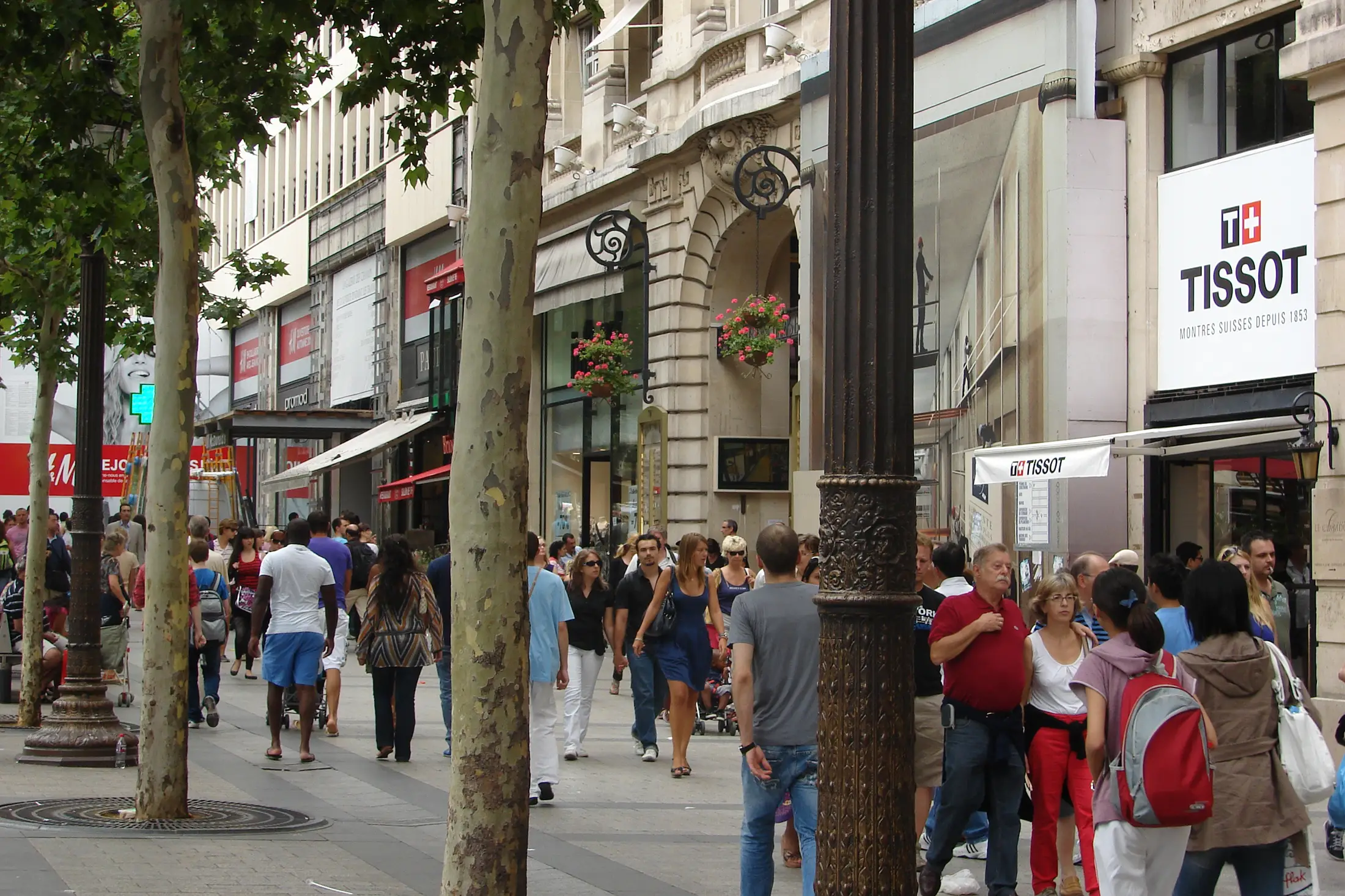 Paris pedestrians