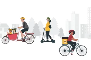 Micromobility - bikes, scooters